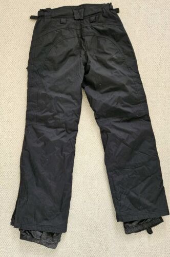 Surfanic Ski Trousers Salopettes Snow Snowboard 3000 Series in Black Size XL - Picture 2 of 16