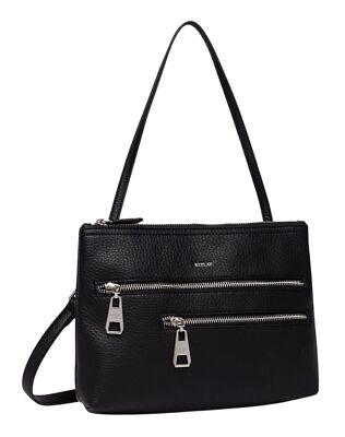 REPLAY Shoulder Bag Schultertasche Umhängetasche Tasche Black schwarz Neu