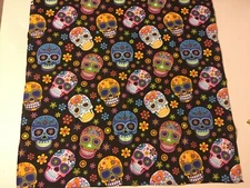 HANDMADE SKULL. BANDANAS 100% COTTON