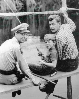 Barney, Opie at Fishing Hole Andy Griffith Show Photo Print Poster Don  Knotts | eBay