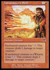 Magic the Gathering MTG Lavamancer's Skill (215) Onslaught   LP