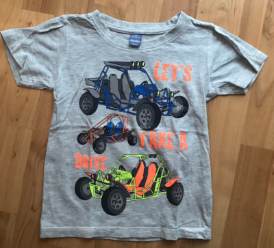 T-Shirt Jungen Autos Größe 116
