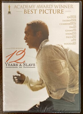12 Years a Slave - DVD (2013) - Award Winning Film - Brand New Factory Sealed!
