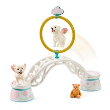 Image of Schleich 42524 Winged Baby Lion Training BAYALA play set fairy lions cubs animal