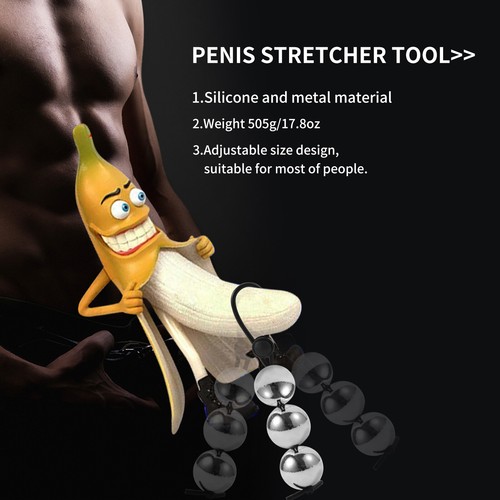 Adjustable Male Penis Stretch Tool Physical Exercise Stretcher Ball Heavy Weight - Picture 36 of 44