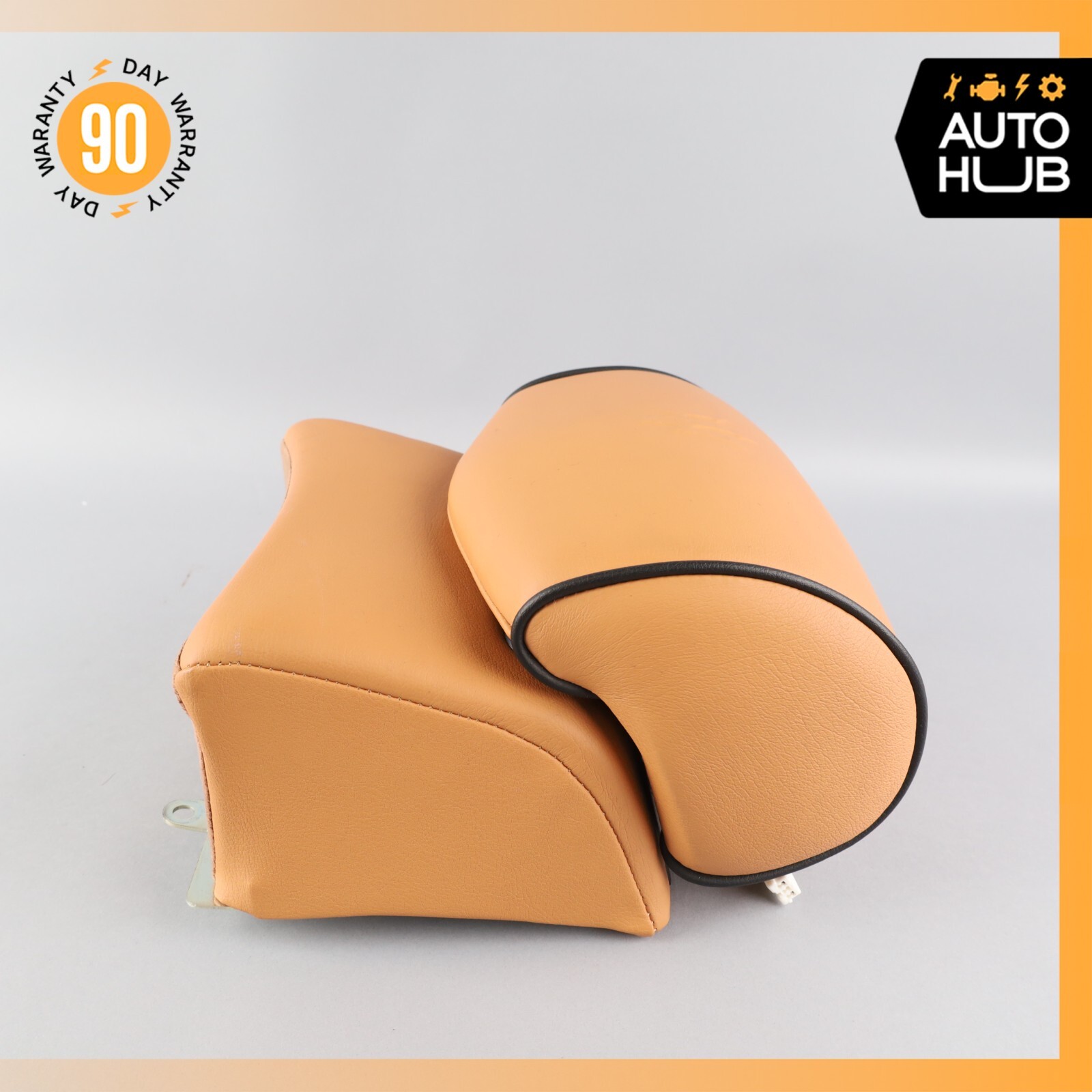 03-13 Maserati Quattroporte S M139 Rear Center Seat Headrest Brown OEM 71k