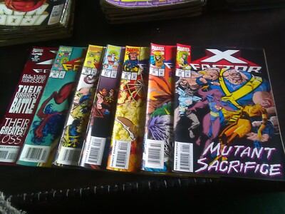 X Factor X 7 Consecutive # 94 to 100 inclusive Marvel Comics