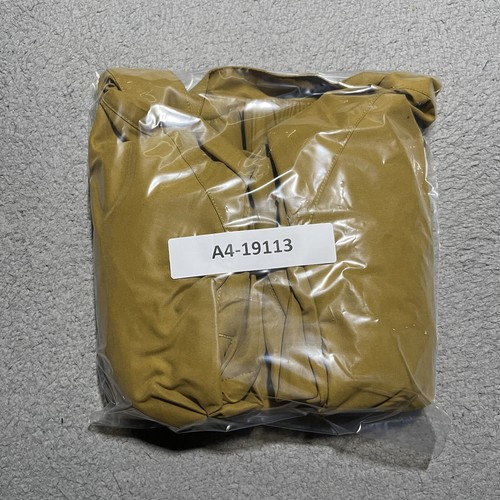 FootJoy Jacket Men Large Yellow Brown Pullover Golf Long Sleeve Windbreaker Logo - Picture 11 of 11