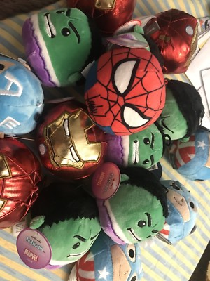 Hulk Captain America Iron Man Spiderman Marvel Fluffball Plüsch Hallmark Deko