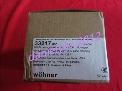 1Pcs New WOHNER 33217.000 LTS-000 #E10