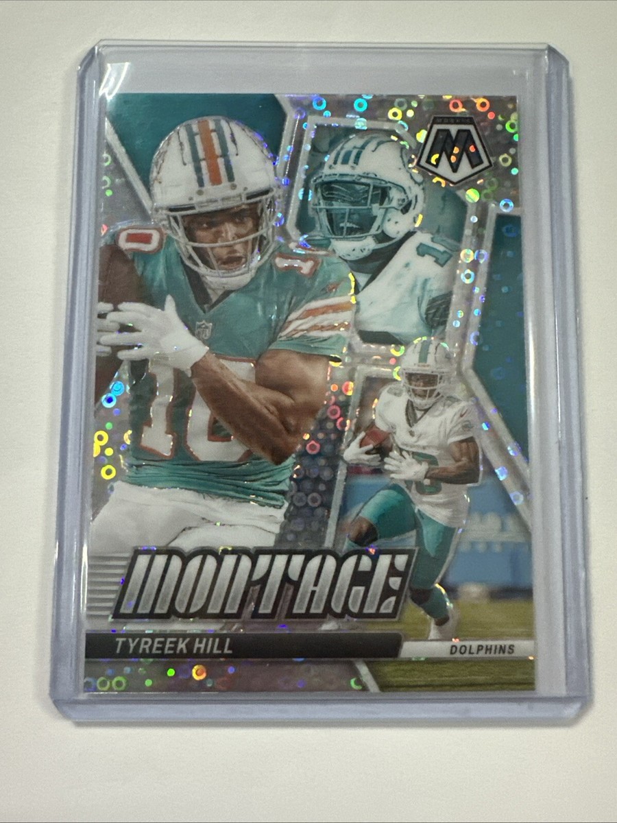2024 Mosaic Tyreek Hill Montage #M-20 Disco Prizm SP Direct