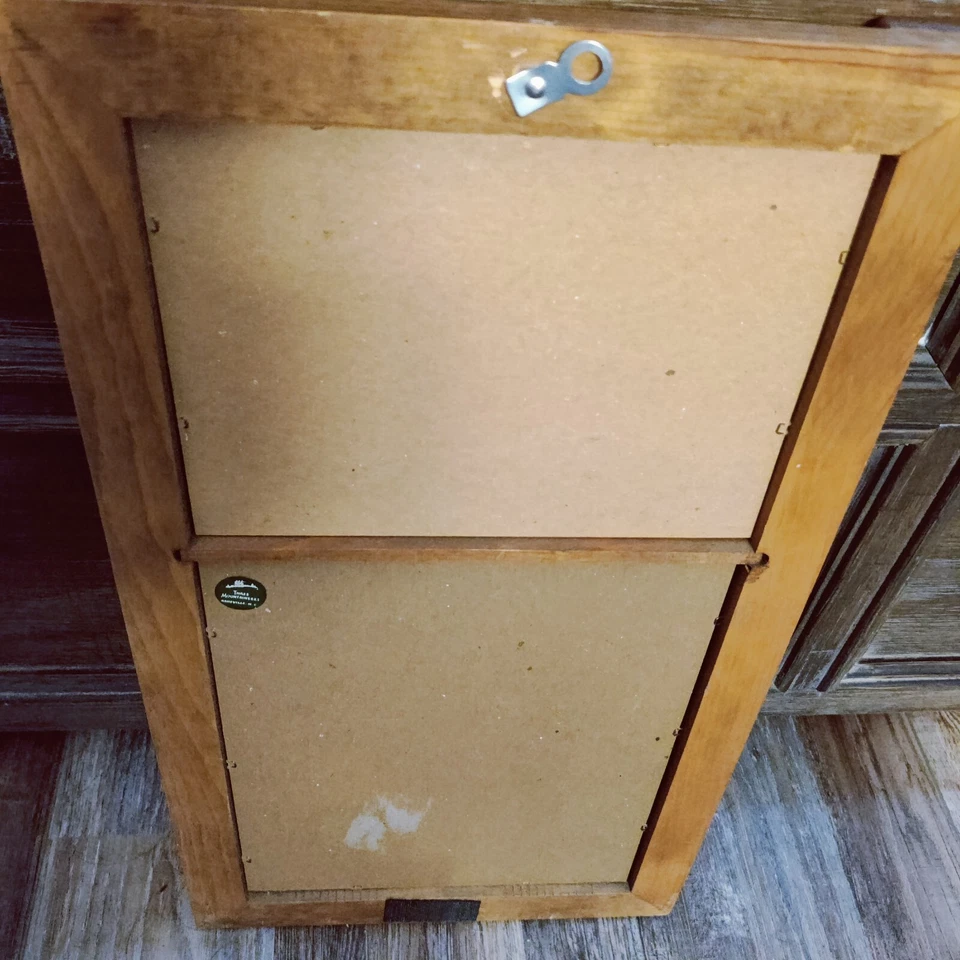 Espejo de Colección Estilo Federal Columna Dividida Estampado Mensajero e Ives Verano en el Campo Foto 2 de 4