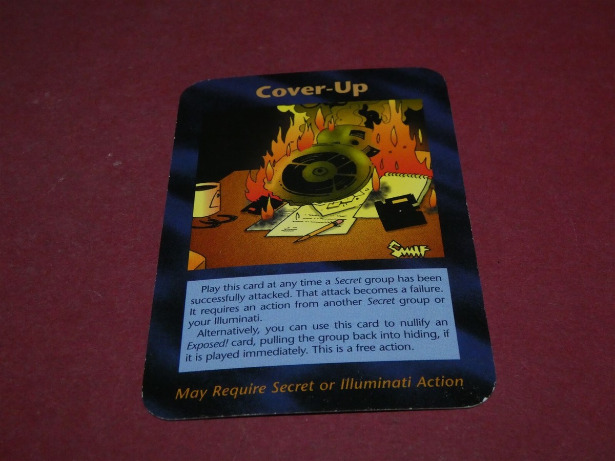 INWO: Illuminati: New World Order: Limited: Rare: Cover Up | eBay