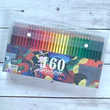 Crayons Couleur Set 160 Couleurs Stylos Enfants Adultes Livre de Coloriage Hobby