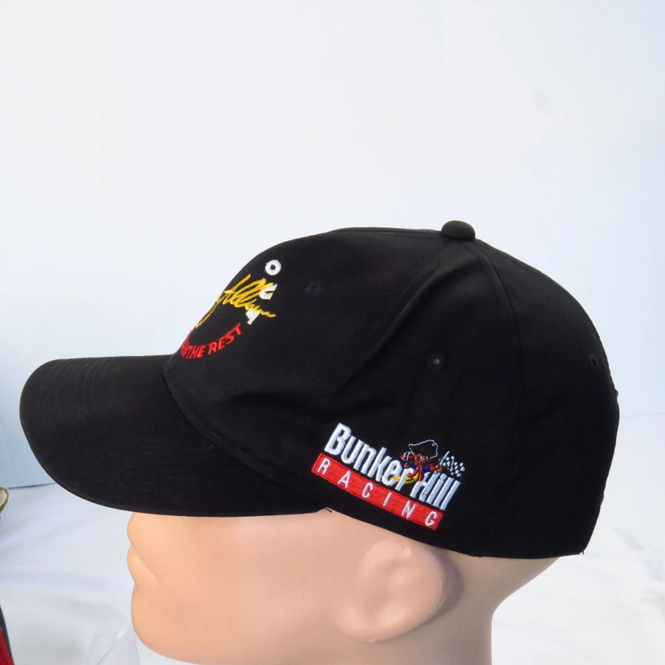 Sombrero de colección Davey Allison Bunker Hill Racing Flat Out Better Than The Rest Foto 3 de 4