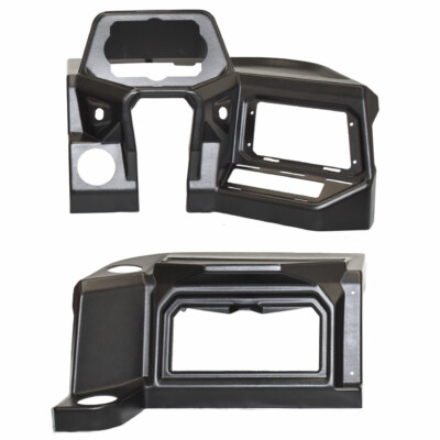 Lund Boat Blank Dash Panel Shrouds 2407248 | Tyee Black (Set of 2)