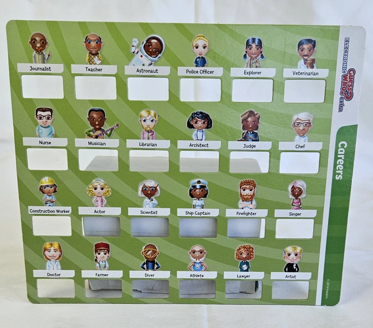Guess who 2025 game replacement cards