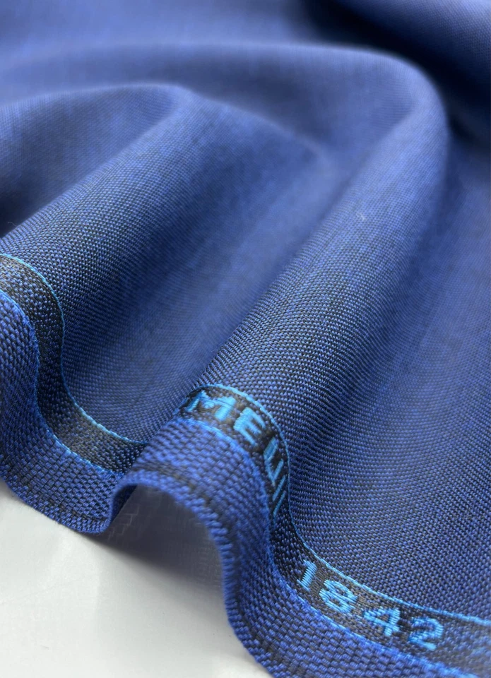 Blue Tonik Patagonia All Wool Fabric Suiting Fabric By Dormeuil, 3.50m x 1.50m - Image 2 of 4