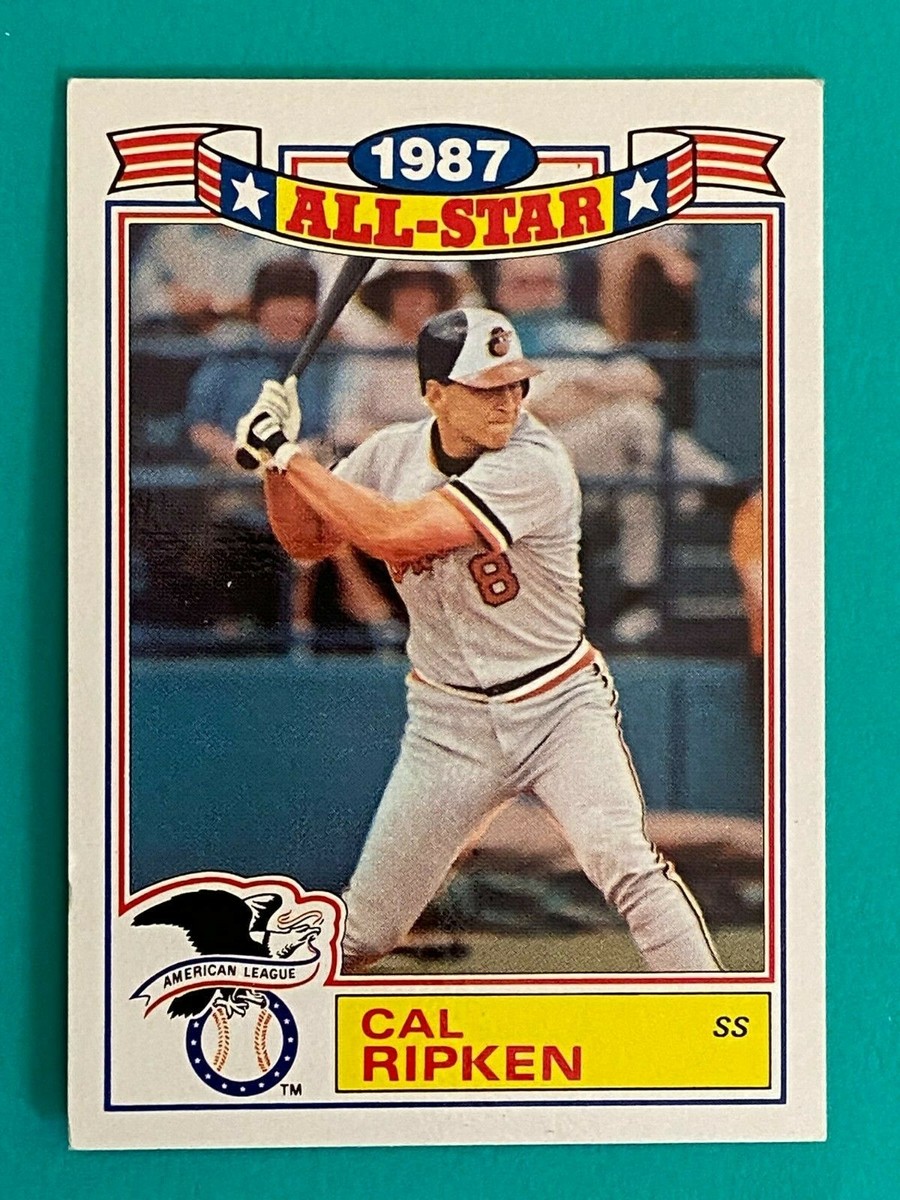 1988 Topps Glossy All-Star 1987 #5 Cal Ripken - Baltimore Orioles