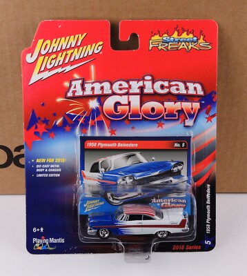 Johnny Lightning 1958 Plymouth Belvedere (2016) STREET FREAKS / AMERICAN GLORY