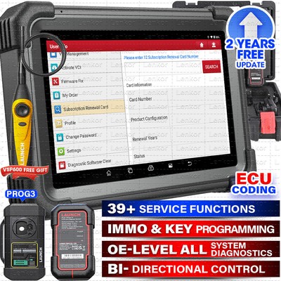 2024 Launch X431 IMMO PLUS Key Programming Tool Full System Diagnostic Scanner