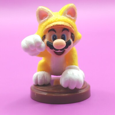 Katze Mario Super Mario Bros Choco Egg Mini Figur Gashapon Furuta Japanisch