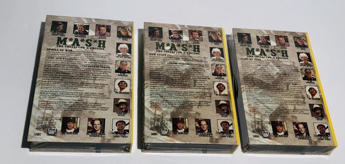3 MASH The Collector's Edition VHS Spoils Of War /New Staff / Leisure Time New - Picture 7 of 11