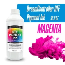 DTF MAGENTA Pigment Ink Premium Water-Based Digital Inkjet Ink Refill 33.8 OZ