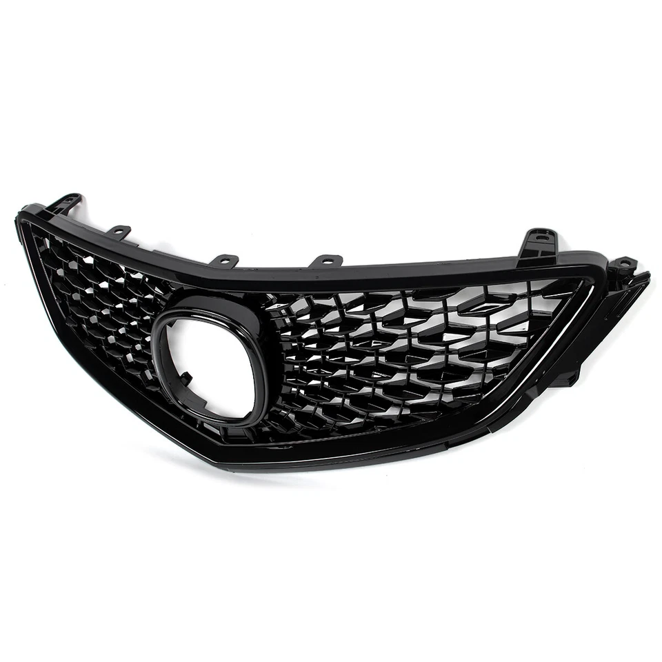 2018 TLX Style Front Bumper Grill Gloss Black For Acura TLX Grill 2015 2016 2017 - Изображение 4 из 4