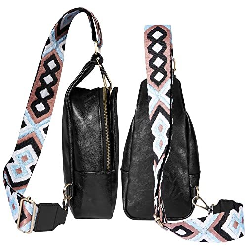 KFXFENQ Sling Bag for Women PU Leather Sling Bag Small Crossbody Sling