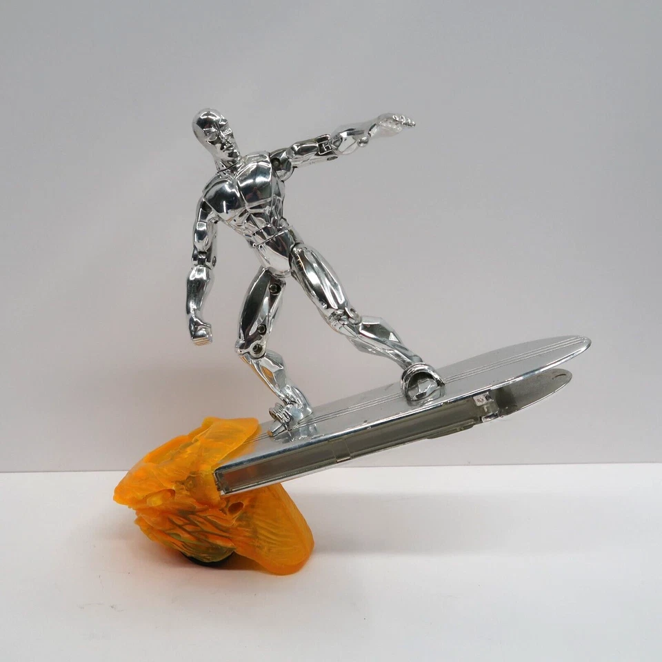 Figura de acción Silver Surfer Star Surfer Cosmic Blasters Toy Biz 1997 lote de 2 Foto 2 de 4
