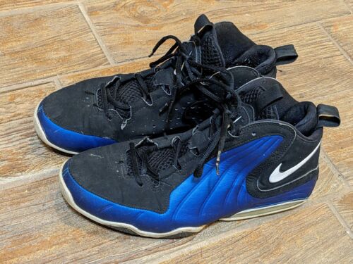 Nike Air Max Wavy Basketball Shoes Blue Black AV8061-002 Men's Size 11