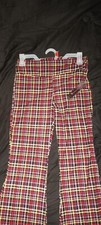 no boundaries leggings medium 7-9 plaid