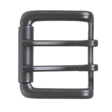 1 1/2" 40 mm Nickel Free Double Prong Roller Belt Buckle