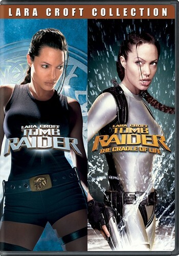 Tomb Raider 1 & 2 (DVD 2017) Double Feature Angelina Jolie