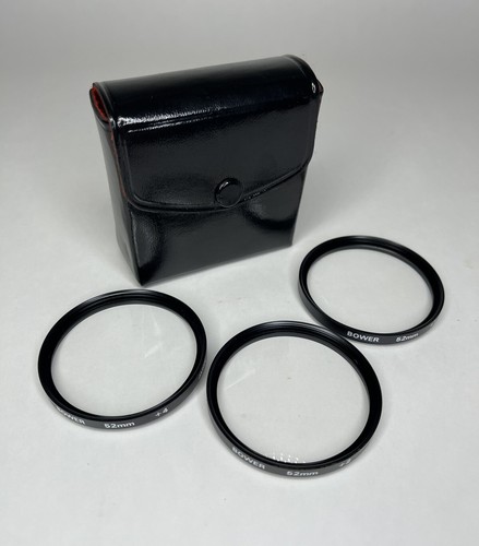Bower 52MM Filter Set (+1 +2 +4) w/ Case (A10)