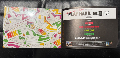 Nike Sportswear 2009 Co.jp Terminator Sticker Insert Catalog Japan Play Hard Sho - Picture 3 of 3