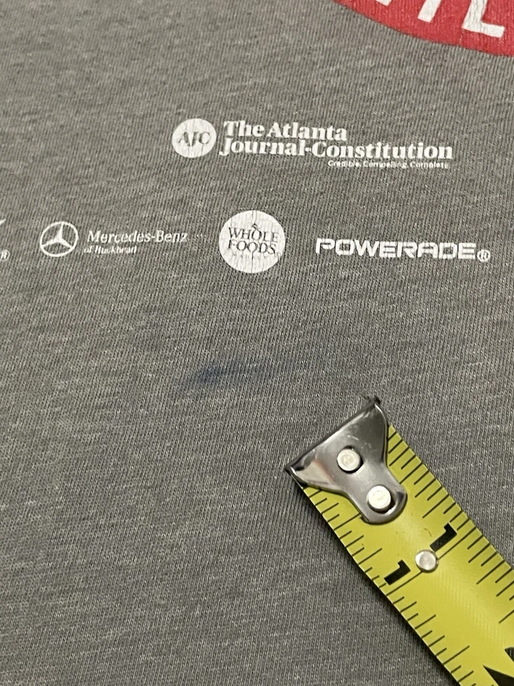 Camiseta Mizuno Performance AJC Peachtreee Road Race Adulto Hombre M Gris 2018 Foto 3 de 4