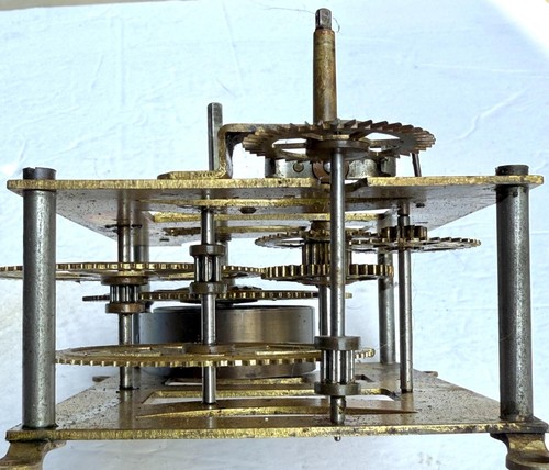 ANTIQUE SETH THOMAS 8 DAY TIME ONLY MOVEMENT 8 1/4 40T #41 SERIES 4 CLOCK PARTS - Picture 4 of 4