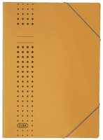 Elba 400010054 Eckspanner Chic, Karton (Rc), 320 G/Qm, A4, Gelb