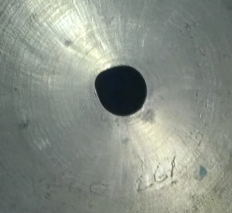 Rare Vintage 1948 To Mid 50s UFIP 15” Paper Thin Lightweight Crash Cymbal 845g - Image 3 of 4