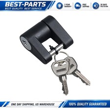 Trailer Hitch Coupler Lock Dia 14 Span 34 For Tow Boat Rv Truck Car 2 Keys Trailer Hitch Coupler Lock Dia 14 Span 34 For Tow Boat Rv Truck Car 2 Keys