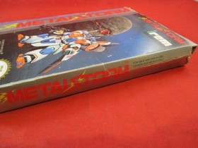 Metal Storm (Nintendo NES) COMPLETE w/ Box manual game poster WORKS!