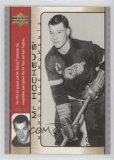 2003-04 Upper Deck Mr Hockey's Memorable Moments Gordie Howe #GH4 HOF 0m8e