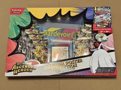 Pokémon TCG: Premium Poster Collection: Mega Gardevoir - BRANDNEU - SEALED!
