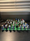 LEGO Minifigure Lot of 67 Assorted Figures From Star Wars, DC, Harry Potter, ETC