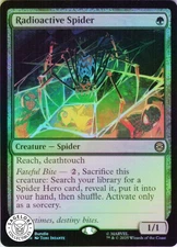 MTG Radioactive Spider (Promo) (285) | NM Foil | Spider-Man {SPM}