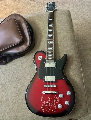Keith urban Signed Limited Edition Electric Guitar W/Soft Leather Case, Etc - Image 1 of 4