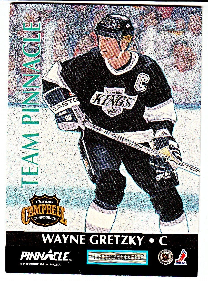 1992 Score Pinnacle Wayne Gretzky / Eric Lindros