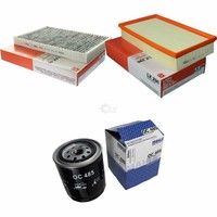 Mahle / Knecht Innenraumfilter LAK 46 Luftfilter LX 296 ÖLfilter OC 485